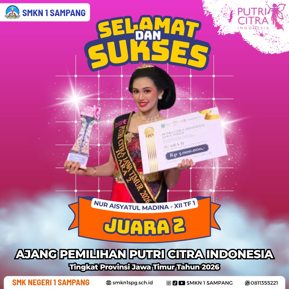 Juara II Ajang Pemilihan Putri Citra Indonesia