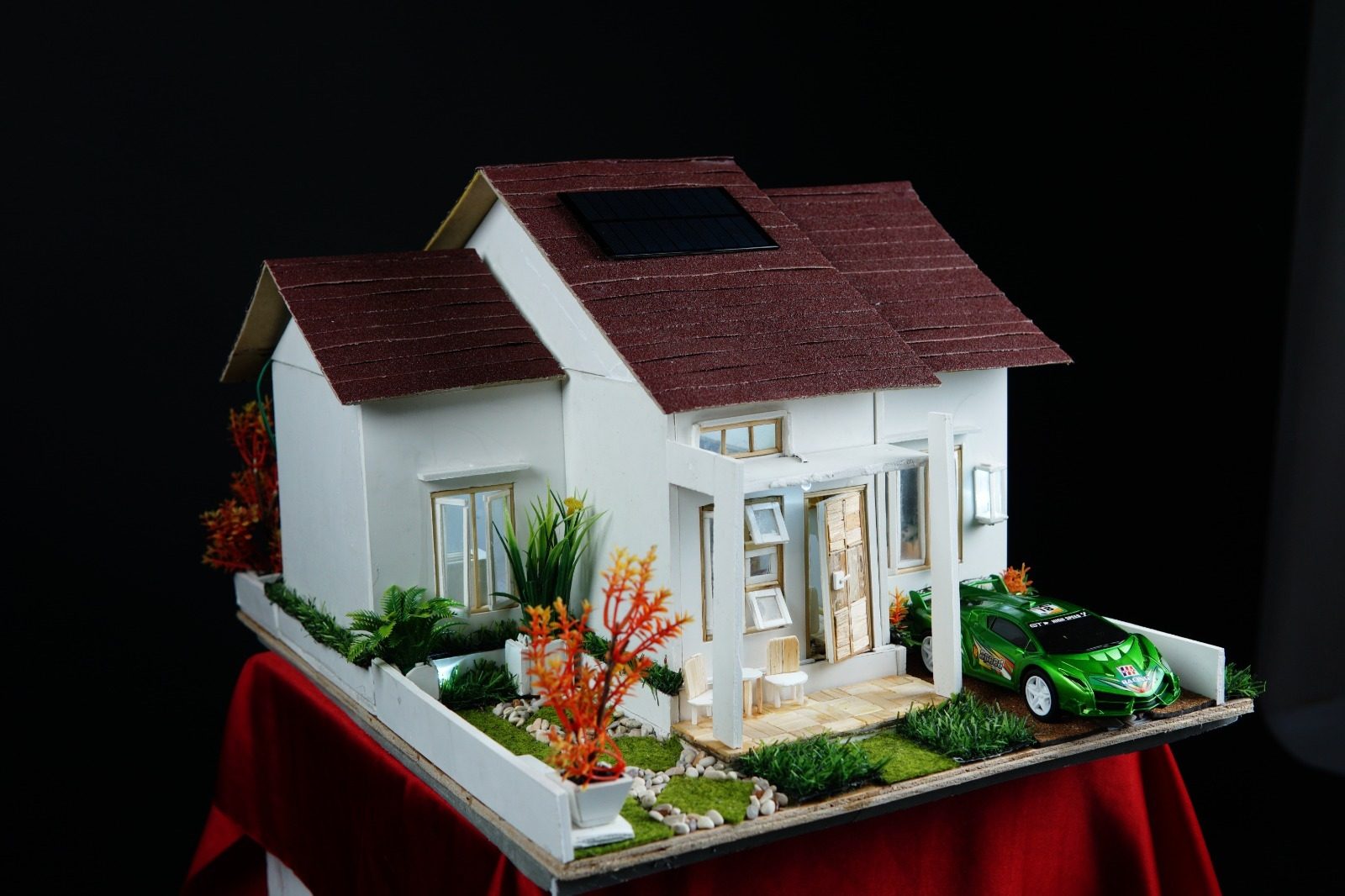 Miniatur Bangunan Rumah DPIB